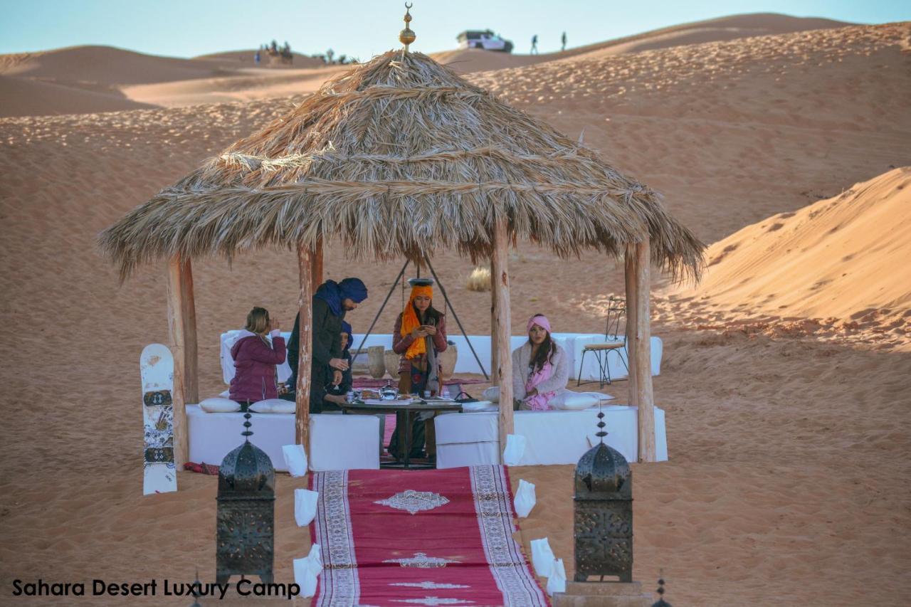 Sahara Desert Luxury Camp مرزوكة المظهر الخارجي الصورة