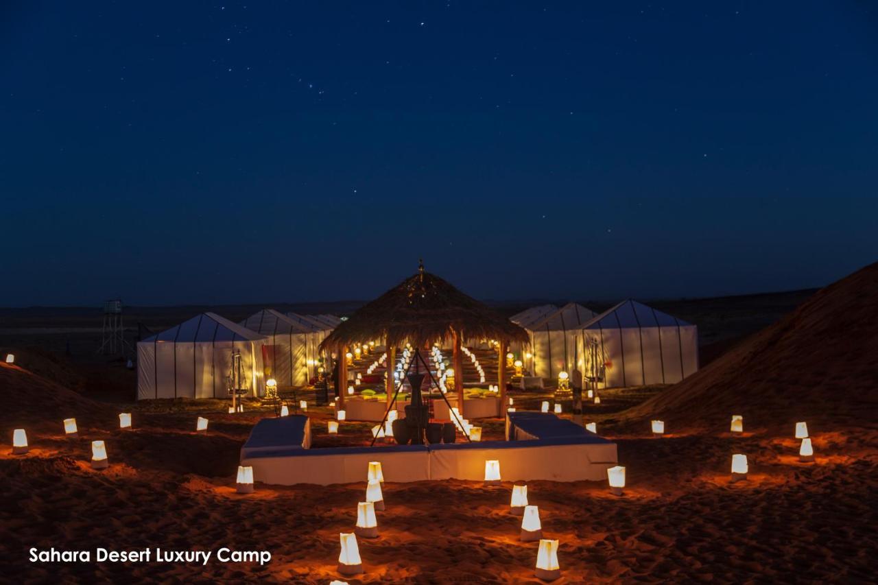 Sahara Desert Luxury Camp مرزوكة المظهر الخارجي الصورة